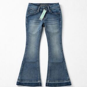 Grace in LA Girls Flared Jeans Size 7 & 8 NWT